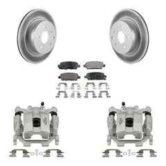 Transit Auto KCG-100199T Disc Brake Kit for 2009-2018 Nissan Maxima - Rear product image