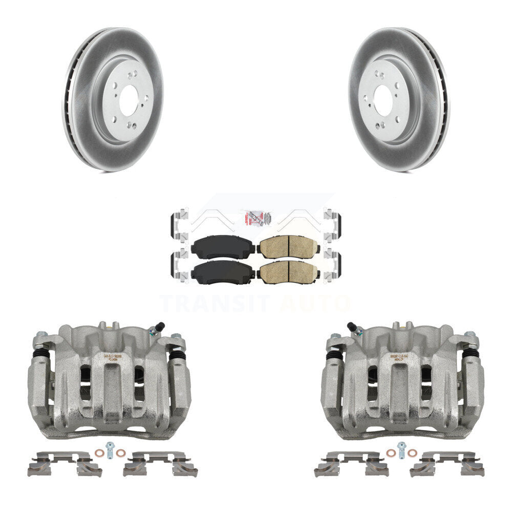 Transit Auto KCG-100200N Disc Brake Kit for 2007-2016 Honda Crosstour, Honda CR-V, Honda Accord Crosstour & more - Front product image