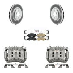Transit Auto KCG-100200N Disc Brake Kit for 2007-2016 Honda Crosstour, Honda CR-V, Honda Accord Crosstour & more - Front product image