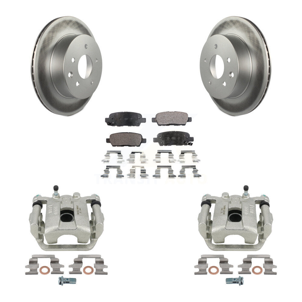 Transit Auto KCG-100200T Disc Brake Kit for 2005-2015 Nissan Rogue Select, Nissan Rogue, Nissan X-Trail - Rear product image