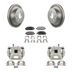 Transit Auto KCG-100200T Disc Brake Kit for 2005-2015 Nissan Rogue Select, Nissan Rogue, Nissan X-Trail - Rear product image