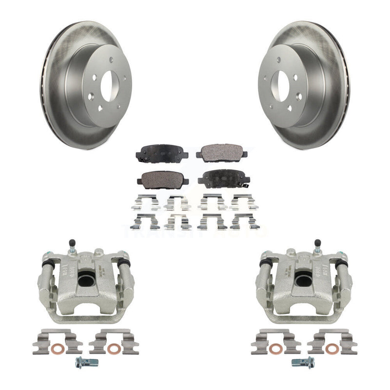 Transit Auto KCG-100200T Disc Brake Kit for 2005-2015 Nissan Rogue Select, Nissan Rogue, Nissan X-Trail - Rear product image