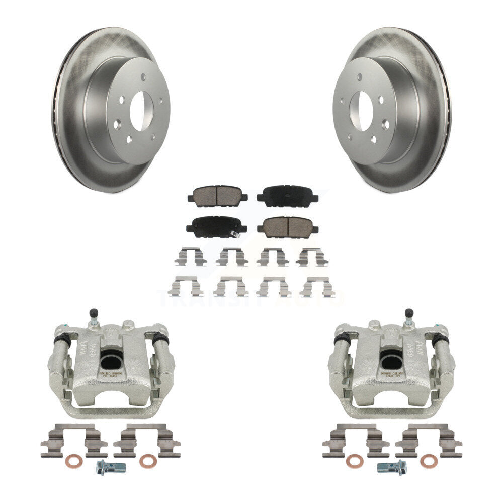 Transit Auto KCG-100201C Disc Brake Kit for 2011-2023 Nissan LEAF, Nissan Rogue Sport, Nissan Rogue & more - Rear product image