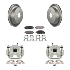 Transit Auto KCG-100201T Disc Brake Kit for 2009-2013 Suzuki Grand Vitara - Rear product image