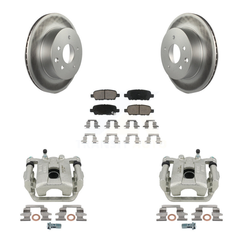 Transit Auto KCG-100202C Disc Brake Kit for 2005-2015 Nissan Rogue Select, Nissan Rogue, Nissan X-Trail - Rear product image