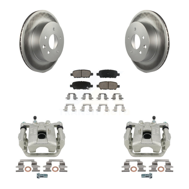 Transit Auto KCG-100202C Disc Brake Kit for 2005-2015 Nissan Rogue Select, Nissan Rogue, Nissan X-Trail - Rear product image