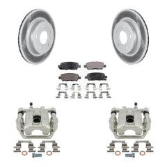 Transit Auto KCG-100202P Disc Brake Kit for 2017-2019 Nissan Rogue Sport, Nissan LEAF - Rear product image