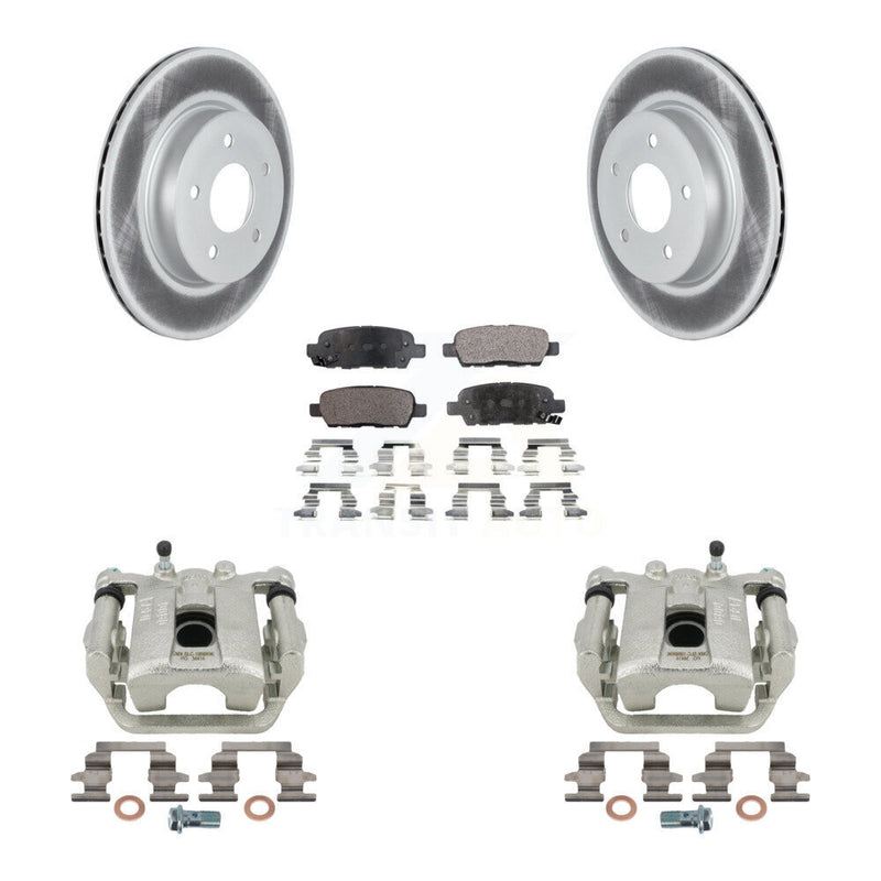 Transit Auto KCG-100202P Disc Brake Kit for 2017-2019 Nissan Rogue Sport, Nissan LEAF - Rear product image