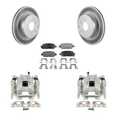 Transit Auto KCG-100202T Disc Brake Kit for 2009-2020 INFINITI Q40, INFINITI QX50, INFINITI EX37 & more - Rear product image