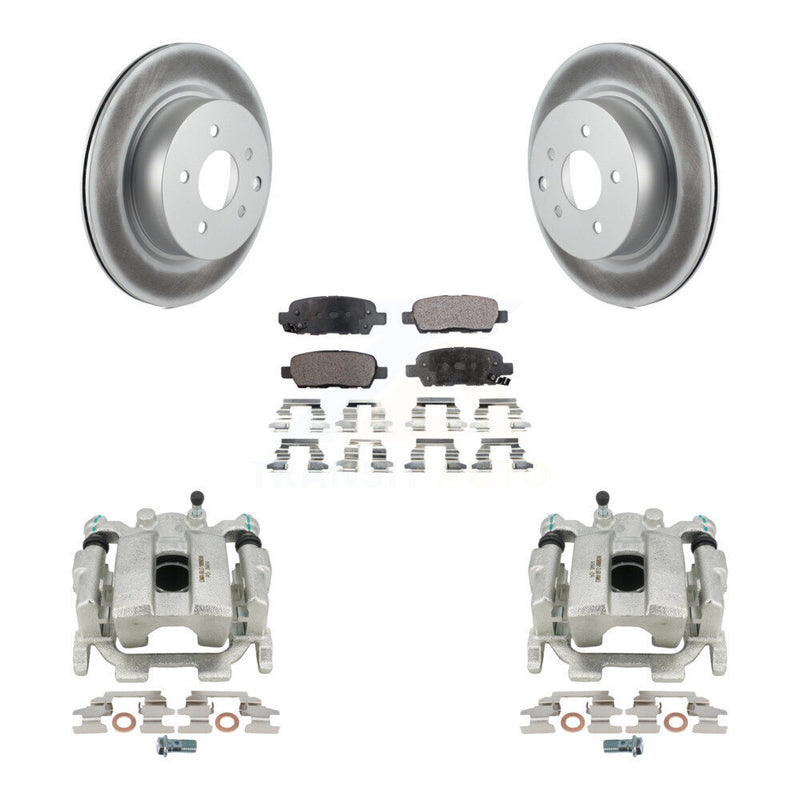 Transit Auto KCG-100202T Disc Brake Kit for 2009-2020 INFINITI Q40, INFINITI QX50, INFINITI EX37 & more - Rear product image