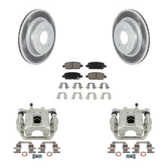 Transit Auto KCG-100203C Disc Brake Kit for 2017-2019 Nissan Rogue Sport, Nissan LEAF - Rear product image