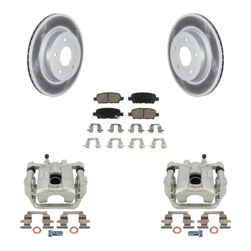 Transit Auto KCG-100203C Disc Brake Kit for 2017-2019 Nissan Rogue Sport, Nissan LEAF - Rear product image