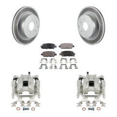Transit Auto KCG-100203T Disc Brake Kit for 2008-2012 INFINITI EX35 - Rear product image