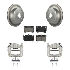 Transit Auto KCG-100204S Disc Brake Kit for 2006-2013 Lexus IS350, Lexus GS460, Lexus GS350 & more - Rear product image