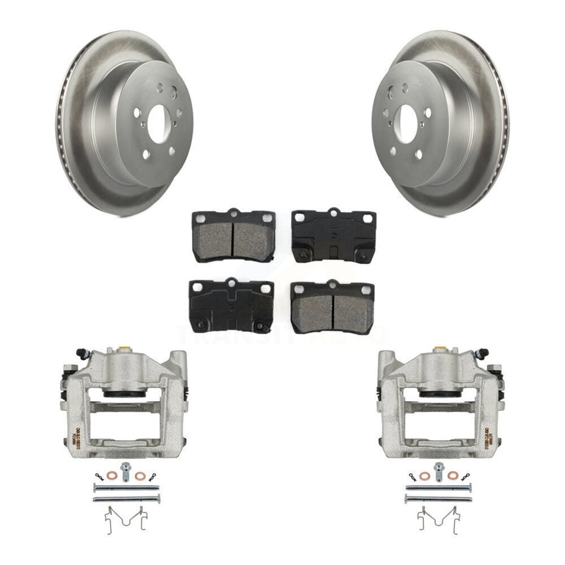 Transit Auto KCG-100204S Disc Brake Kit for 2006-2013 Lexus IS350, Lexus GS460, Lexus GS350 & more - Rear product image