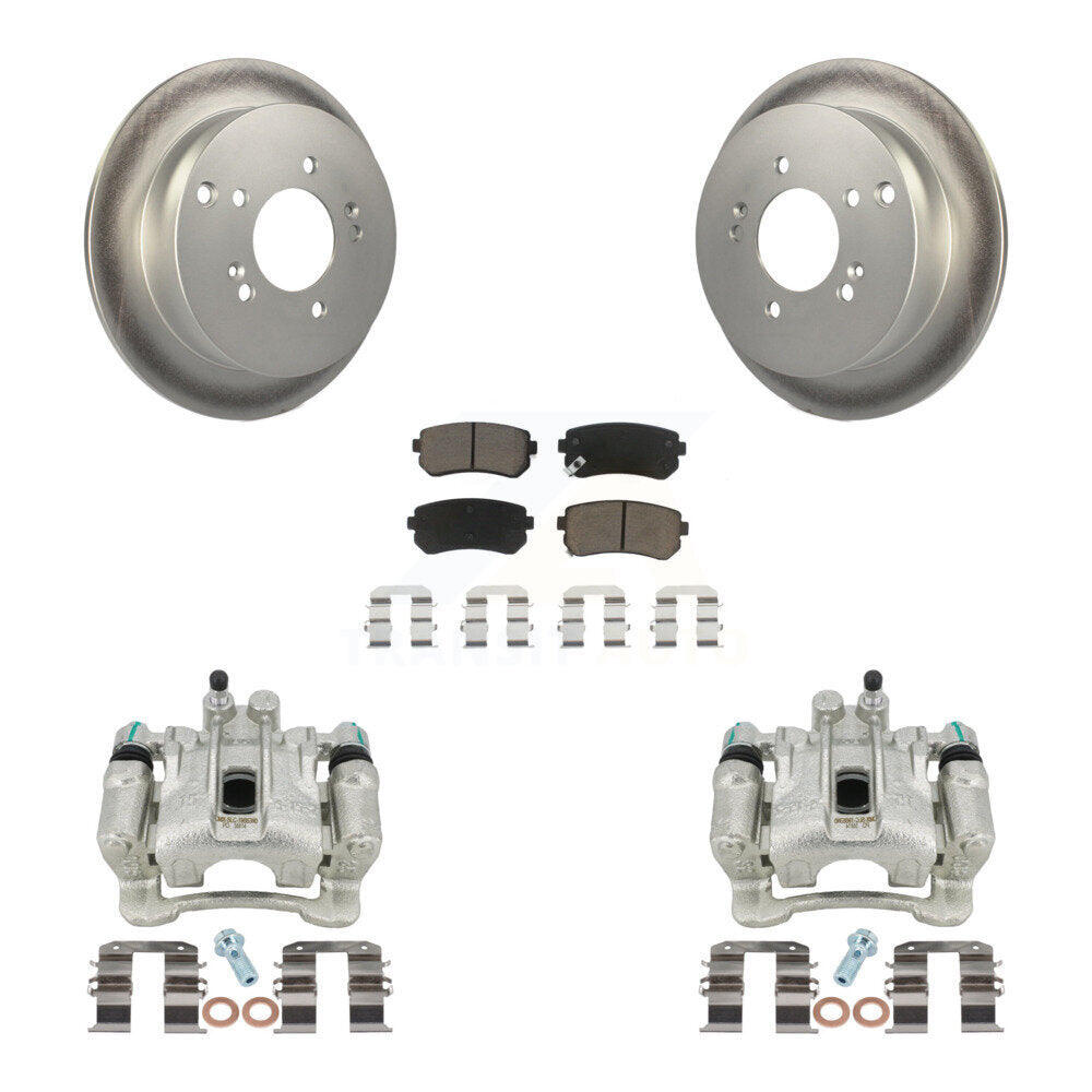 Transit Auto KCG-100207C Disc Brake Kit for 2010-2016 Kia Sportage, Hyundai Tucson - Rear product image