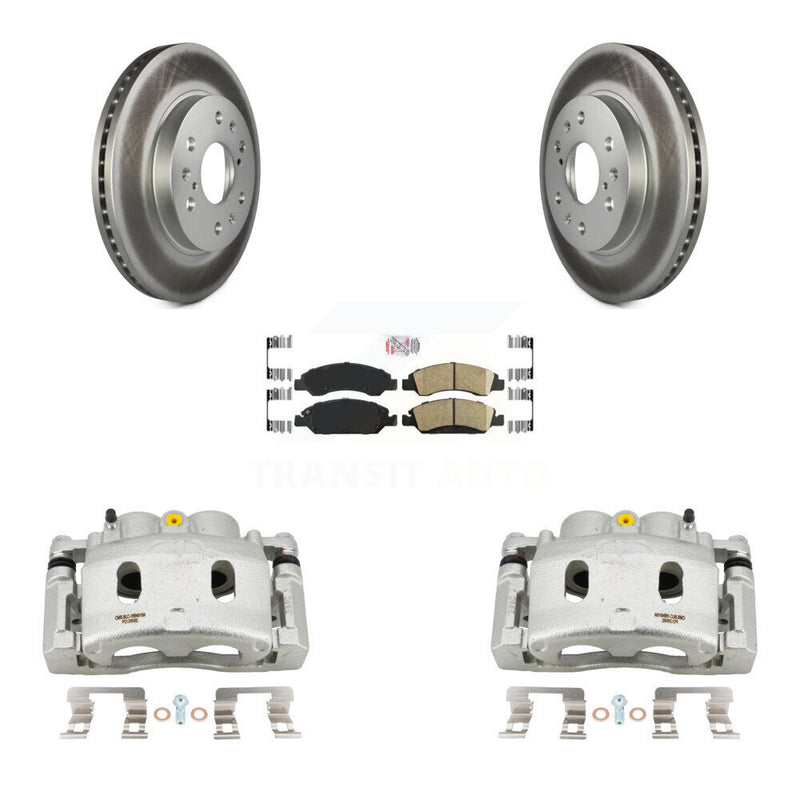 Transit Auto KCG-100210N Disc Brake Kit for 2008-2020 Chevrolet Suburban, Cadillac Escalade, Cadillac Escalade ESV & more - Front product image
