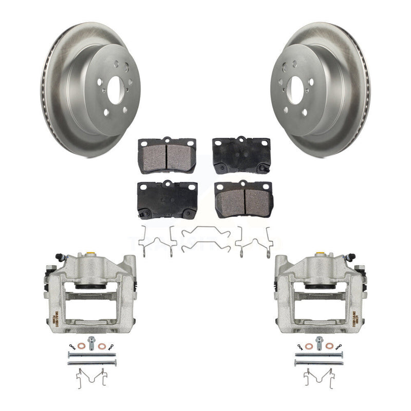 Transit Auto KCG-100211P Disc Brake Kit for 2006-2013 Lexus IS350, Lexus GS460, Lexus GS350 & more - Rear product image