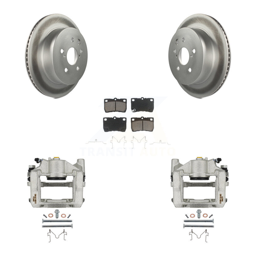 Transit Auto KCG-100212C Disc Brake Kit for 2006-2013 Lexus IS350, Lexus GS460, Lexus GS350 & more - Rear product image