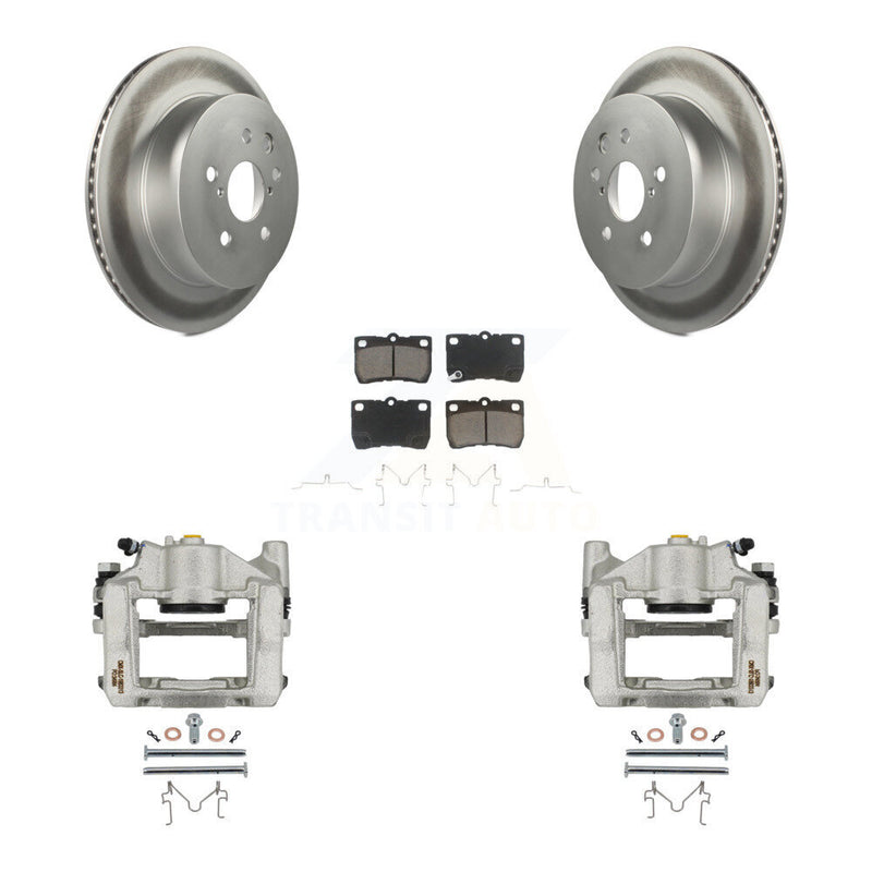 Transit Auto KCG-100212C Disc Brake Kit for 2006-2013 Lexus IS350, Lexus GS460, Lexus GS350 & more - Rear product image