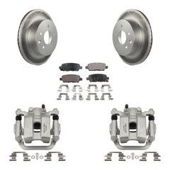 Transit Auto KCG-100212T Disc Brake Kit for 2003-2005 INFINITI G35 - Rear product image