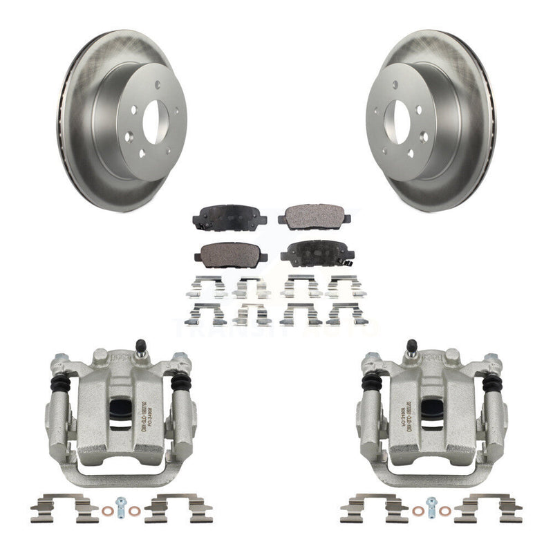 Transit Auto KCG-100212T Disc Brake Kit for 2003-2005 INFINITI G35 - Rear product image