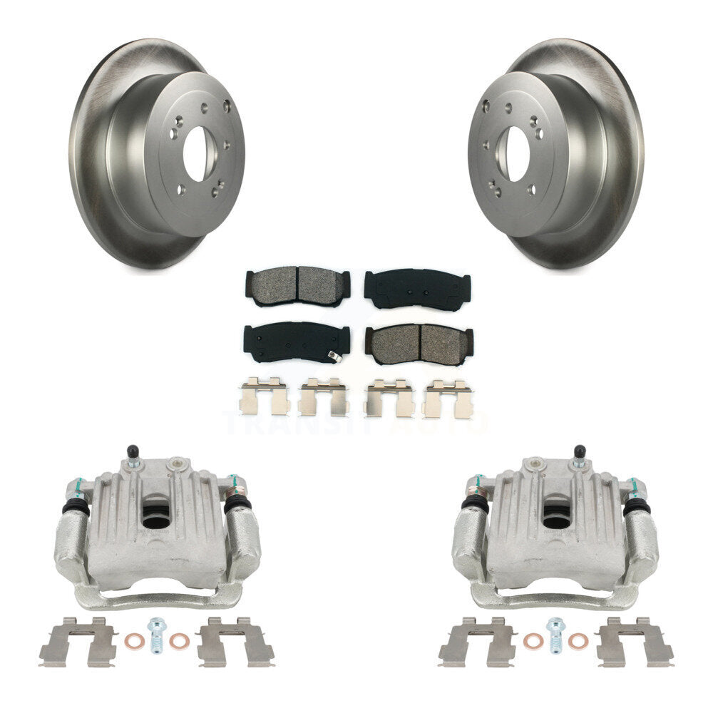 Transit Auto KCG-100214S Disc Brake Kit for 2007-2009 Hyundai Santa Fe - Rear product image