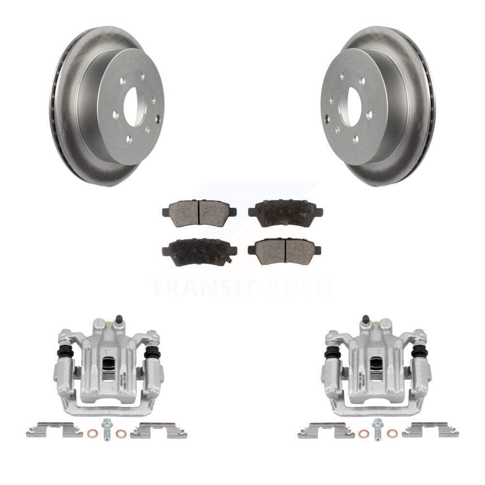 Transit Auto KCG-100214T Disc Brake Kit for 2006-2007 Nissan Xterra - Rear product image