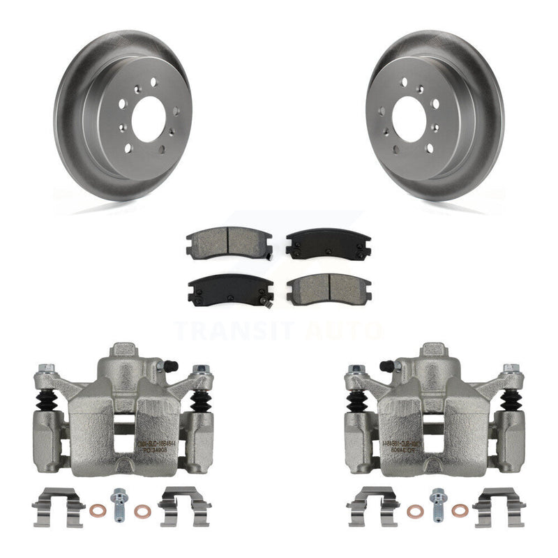 Transit Auto KCG-100217S Disc Brake Kit for 1997-2010 Chevrolet Impala, Buick Allure, Buick LaCrosse & more - Rear product image