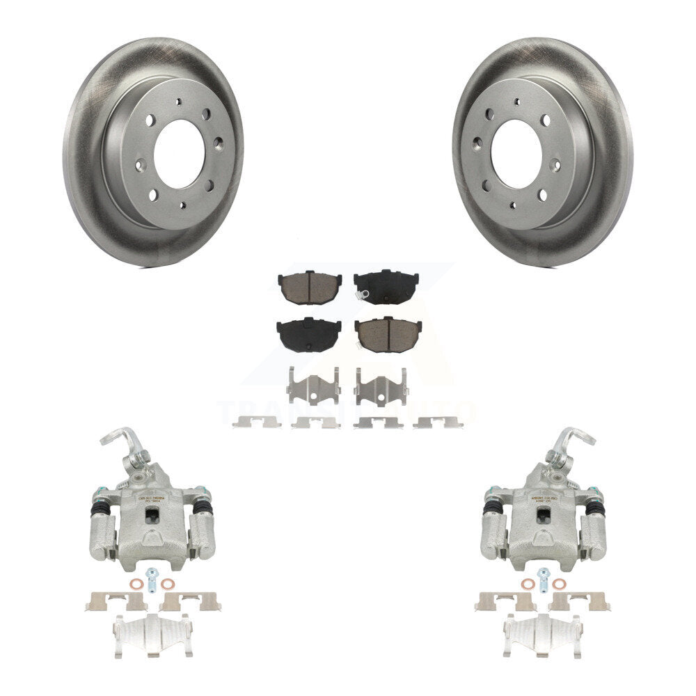 Transit Auto KCG-100218C Disc Brake Kit for 2004-2005 Kia Spectra, Kia Spectra5 - Rear product image