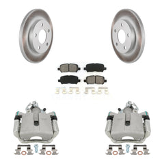 Transit Auto KCG-100218S Disc Brake Kit for 2004-2016 Chevrolet Impala Limited, Chevrolet Impala, Buick Allure & more - Rear product image