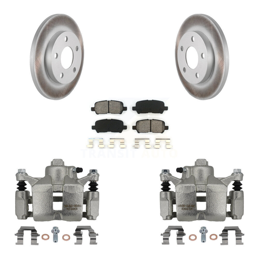 Transit Auto KCG-100219S Disc Brake Kit for 2010 Chevrolet Impala - Rear product image