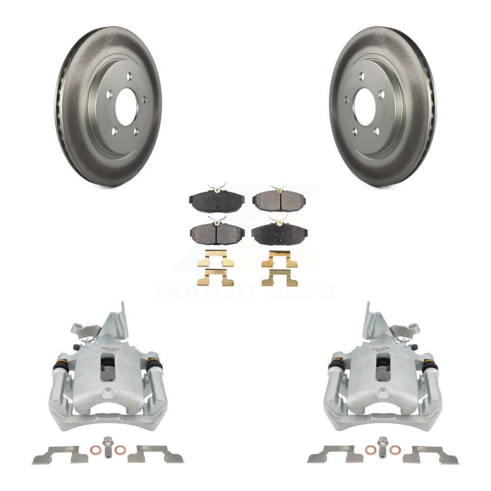 Transit Auto KCG-100220P Disc Brake Kit for 2005-2011 Ford Mustang - Rear product image