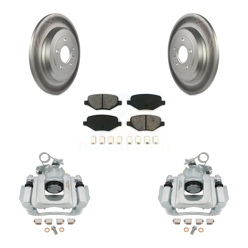 Transit Auto KCG-100220S Disc Brake Kit for 2011-2015 Ford Edge, Lincoln MKX - Rear product image