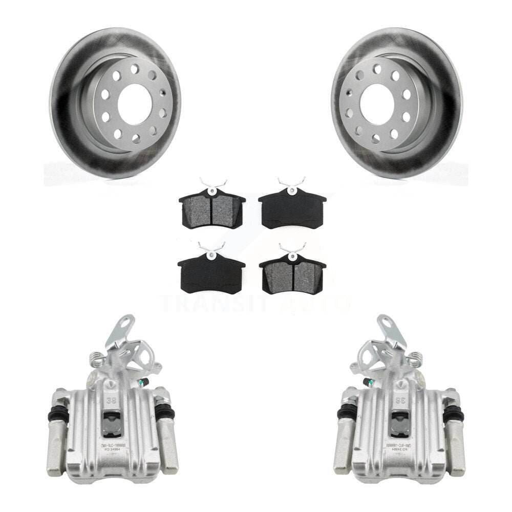 Transit Auto KCG-100222S Disc Brake Kit for 2010-2019 Volkswagen Beetle, Volkswagen Jetta, Audi A3 - Rear product image