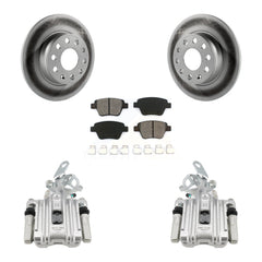 Transit Auto KCG-100223S Disc Brake Kit for 2011-2019 Volkswagen Beetle, Volkswagen Jetta, Volkswagen Golf - Rear product image