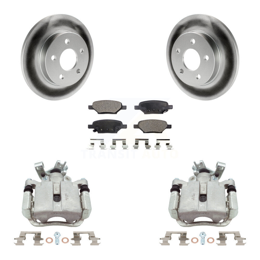 Transit Auto KCG-100223T Disc Brake Kit for 2004-2012 Chevrolet HHR, Pontiac G5, Chevrolet Cobalt & more - Rear product image
