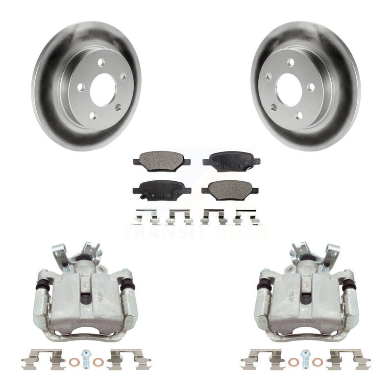 Transit Auto KCG-100223T Disc Brake Kit for 2004-2012 Chevrolet HHR, Pontiac G5, Chevrolet Cobalt & more - Rear product image