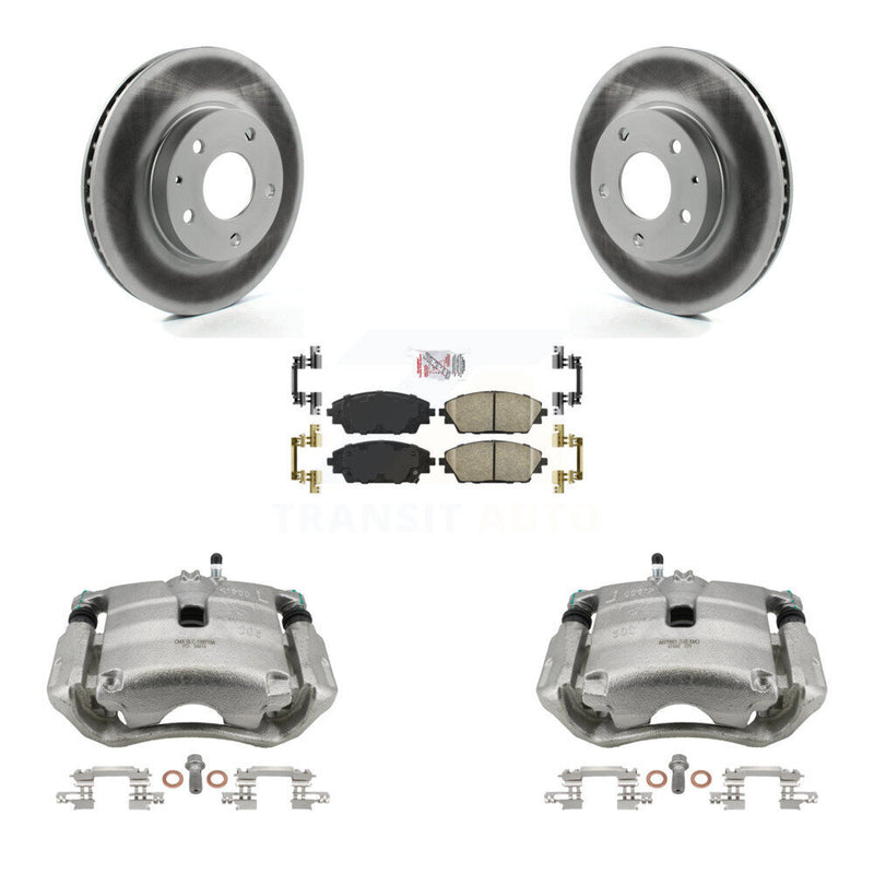 Transit Auto KCG-100224N Disc Brake Kit for 2016-2018 Mazda CX-3 - Front product image