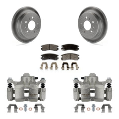 Transit Auto KCG-100224P Disc Brake Kit for 1997-2010 Chevrolet Impala, Buick Allure, Buick LaCrosse & more - Rear product image