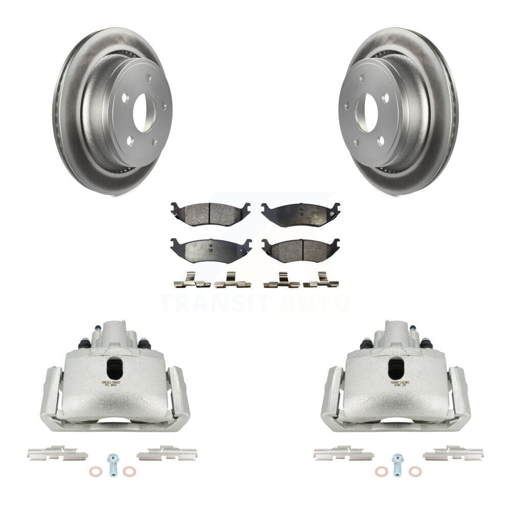 Transit Auto KCG-100224T Disc Brake Kit for 2002-2004 Dodge Ram 1500 - Rear product image