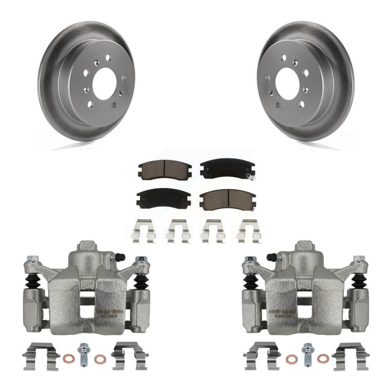 Transit Auto KCG-100225C Disc Brake Kit for 1997-2010 Chevrolet Impala, Buick Allure, Buick LaCrosse & more - Rear product image