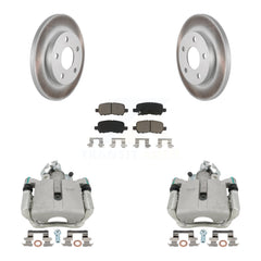Transit Auto KCG-100226C Disc Brake Kit for 2004-2016 Chevrolet Impala Limited, Chevrolet Impala, Buick Allure & more - Rear product image