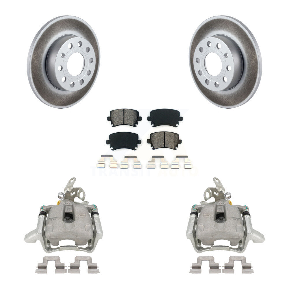 Transit Auto KCG-100226S Disc Brake Kit for 2005-2009 Volkswagen Jetta, Volkswagen Rabbit - Rear product image