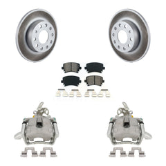 Transit Auto KCG-100226S Disc Brake Kit for 2005-2009 Volkswagen Jetta, Volkswagen Rabbit - Rear product image