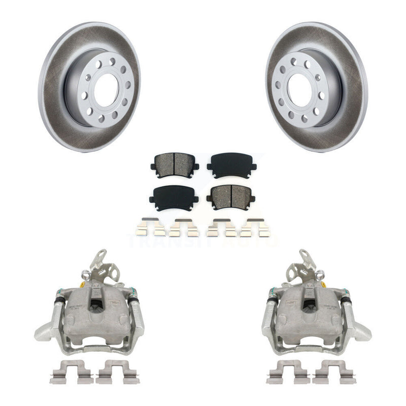 Transit Auto KCG-100226S Disc Brake Kit for 2005-2009 Volkswagen Jetta, Volkswagen Rabbit - Rear product image
