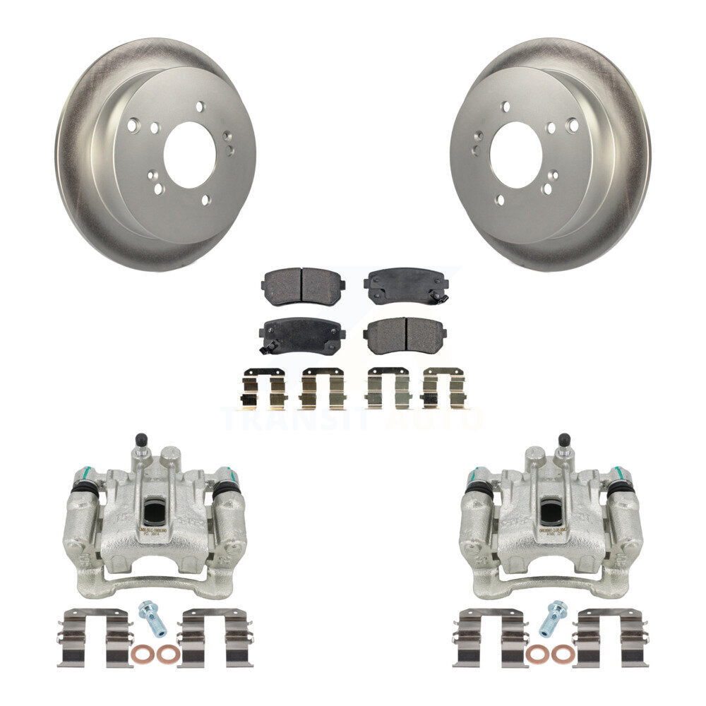 Transit Auto KCG-100226T Disc Brake Kit for 2010-2016 Kia Sportage, Hyundai Tucson - Rear product image