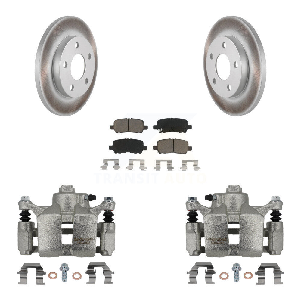 Transit Auto KCG-100227C Disc Brake Kit for 2010 Chevrolet Impala - Rear product image
