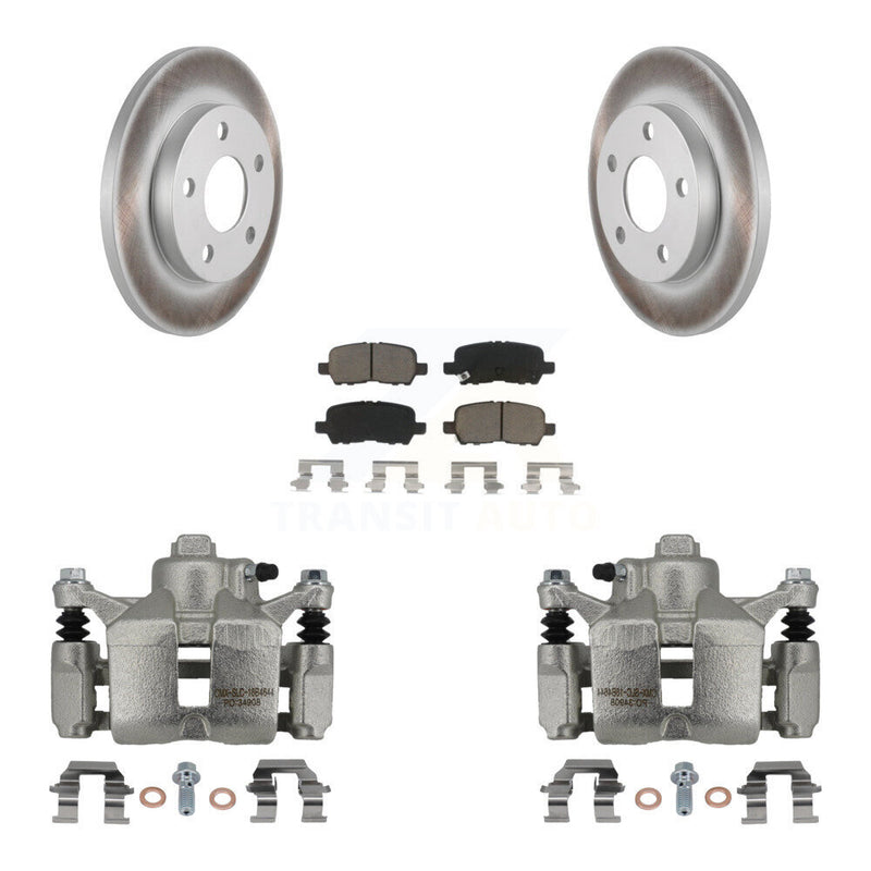 Transit Auto KCG-100227C Disc Brake Kit for 2010 Chevrolet Impala - Rear product image