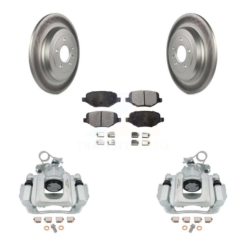Transit Auto KCG-100227P Disc Brake Kit for 2011-2015 Ford Edge, Lincoln MKX - Rear product image